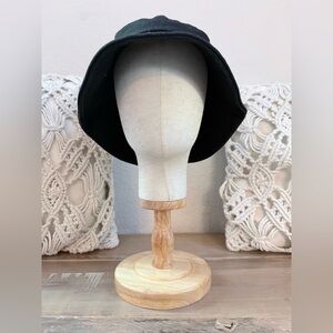 Stylish Black Bucket Hat